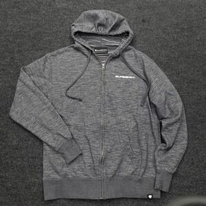 Polaris Slingshot Zip Hoodie Sporty Gym Men Size Large Grey